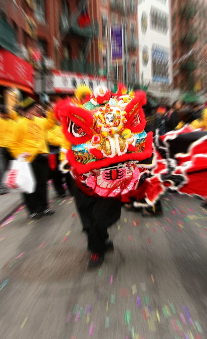 La parade du Nouvel an Chinois à Chinatown